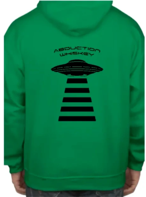 Green Alien Abduction Pull Over